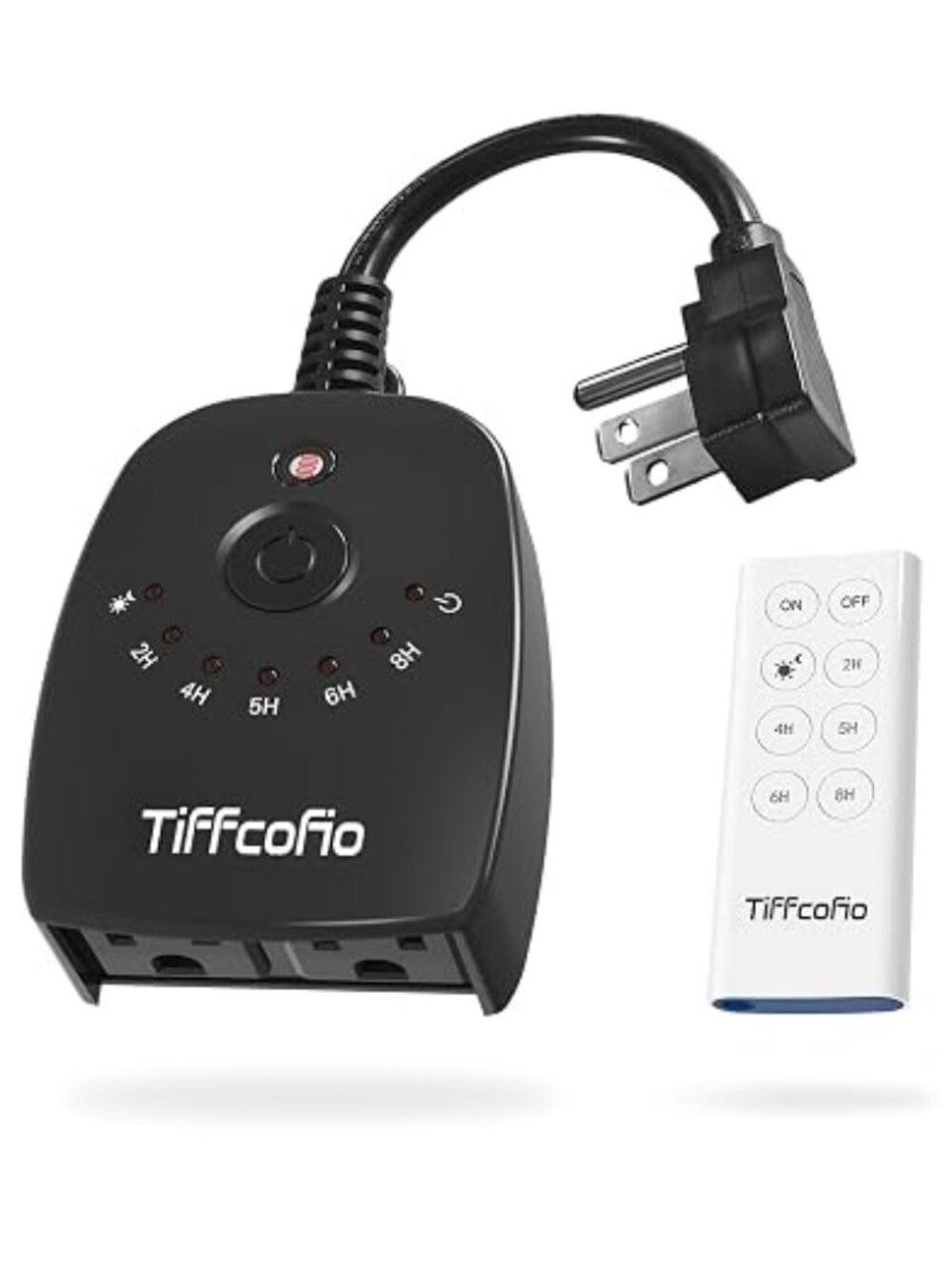 Outdoor Light Timer/Waterproof/Remote Control/100 FT Range/Plug in